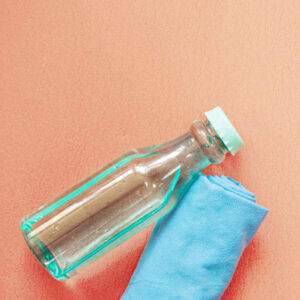 Bottle and Towel